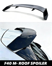 Load image into Gallery viewer, GLOSS BLACK REAR WING ROOF SPOILER FOR BMW 1 SERIES F40 HATCHBACK 2019-2024 MSP
