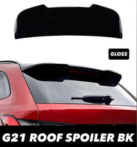 Load image into Gallery viewer, REAR ROOF SPOILER WING FOR BMW 3 SERIES G21 ESTATE TOURING GLOSS BLACK ABS
