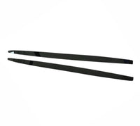 Load image into Gallery viewer, BMW 2 SERIES F22 F23 SIDE SKIRTS EXTENSION BLADES GLOSS BLACK 15-19
