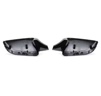 Load image into Gallery viewer, SIDE WING MIRROR COVER CAPS BLACK M STYLE FOR BMW 3 4 5 7 8 SERIES G20 G22 G30
