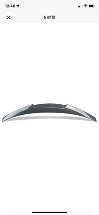 Load image into Gallery viewer, For BMW 4 Series F32 Coupe Carbon Fiber Look V/ M4 Style Rear Boot Spoiler 14-20
