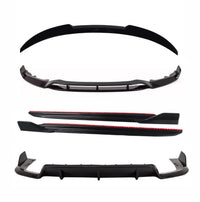 Load image into Gallery viewer, BMW X6 F16 GLOSS BLACK BODYKIT BODY KIT FRONT SPLITTER LIP REAR DIFFUSER SPOILER
