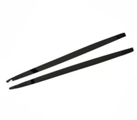Load image into Gallery viewer, GLOSS BLACK BMW F20 F21 M PERFORMANCE STYLE SIDE SKIRT EXTENSION 2012-2018 BLADE
