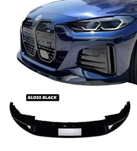 Load image into Gallery viewer, BMW 4 SERIES G26 GRAN COUPE M SPORT MP FRONT SPLITTER SPOILER LIP GLOSS 2020+
