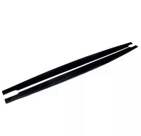 Load image into Gallery viewer, BMW 3 Series M3 E90 E92 E93 Side Skirts Extension Blades Gloss Black 2005-14 ABS
