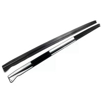 Load image into Gallery viewer, BMW X5M F85 F15 X6M F86 F16 GLOSS BLACK SIDE SKIRT EXTENSION BLADE LIP MP
