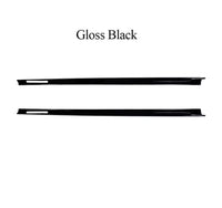 Load image into Gallery viewer, BMW 4 SERIES G22 G23 SIDE SKIRT EXTENSIONS LIP GLOSS BLACK FULL LENGTH STM
