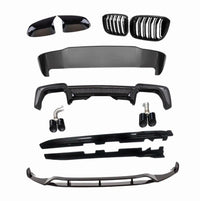Load image into Gallery viewer, BODY KIT FOR BMW X3 G01 PRE FRONT SPLITTER DIFFUSER EXHAUST TIPS GRILLES MIRRORS
