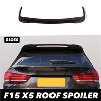 Load image into Gallery viewer, F15 Roof Spoiler Lip Rear Boot Mp Style For BMW X5 Gloss Black Abs
