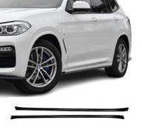 Load image into Gallery viewer, BMW X3 G01 M SPORT PERFORMANCE BODY KIT SKIRTS DIFFUSER LIP GLOSS BLACK LCI
