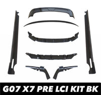 Load image into Gallery viewer, BMW X7 G07 BODYKIT BODY KIT FRONT SPLITTER LIP DIFFUSER SIDE SKIRT SPOILERS BK

