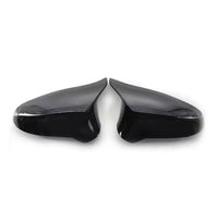 Load image into Gallery viewer, PAIR WING MIRROR COVERS CAP CASING GLOSS BLACK FOR BMW M3 F80 M4 F82 2014-2019
