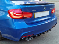 Load image into Gallery viewer, GLOSS BLACK BMW 3 SERIES F30 F80 MP STYLE REAR TRUNK BOOT SPOILER M PERFORMANCE
