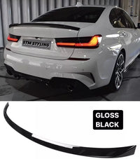 Load image into Gallery viewer, BMW 3 Series M3 G20 G80 Gloss Black Rear Boot Spoiler Lip Wing Body Kit 2019+ MP
