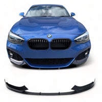 Load image into Gallery viewer, BMW 1 SERIES F20 F21 LCI 15-19 FRONT SPLITTER LIP M PERFORMANCE GLOSS BLACK
