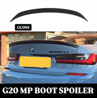 Load image into Gallery viewer, BMW 3 Series M3 G20 G80 Gloss Black Rear Boot Spoiler Lip Wing Body Kit 2019+ MP
