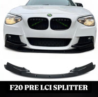 Load image into Gallery viewer, BMW 1 SERIES F20 F21 FRONT SPLITTER LIP VALANCE M PERFORMANCE PRE-LCI 11-15
