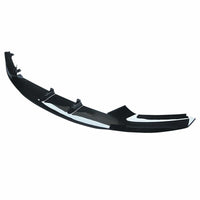 Load image into Gallery viewer, BMW 2 SERIES F22 F23 FRONT DIFFUSER SPLITTER LIP SPOILER GLOSS BLACK 
