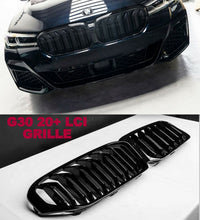 Load image into Gallery viewer, BMW 5 SERIES G30 G31 F90 M5 LOOK KIDNEY GRILLE DOUBLE SLAT 2021 ONWARDS
