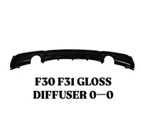 Load image into Gallery viewer, BMW F30 M PERFORMANCE BODY KIT FRONT LIP SPLITTER GRILLES DIFFUSER SPOILER DUAL
