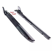 Load image into Gallery viewer, BMW X5M F85 F15 X6M F86 F16 GLOSS BLACK SIDE SKIRT SKIRTS EXTENSION BLADE

