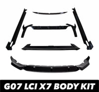 Load image into Gallery viewer, BMW X7 G07 LCI FACELIFT BODY KIT SPLITTER LIP DIFFUSER SIDE SKIRT SPOILER 2023+
