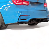 Load image into Gallery viewer, BMW M3 M4 F80 F82 F83 FRONT SPLITTER REAR DIFFUSER BODY KIT CARBON LOOK LIP
