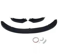Load image into Gallery viewer, FRONT BUMPER SPLITTER LIP GLOSS BLACK FOR BMW 4 SERIES F32 F33 F36 M SPORT 4PCS
