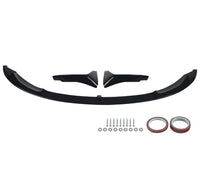 Load image into Gallery viewer, BMW F80 F82 F83 M3 M4 M PERFORMANCE STYLE FRONT SPLITTER LIP SPOILER GLOSS BLACK
