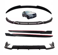Load image into Gallery viewer, BMW X6 F16 GLOSS BLACK BODYKIT BODY KIT FRONT SPLITTER LIP REAR DIFFUSER SPOILER
