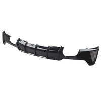 Load image into Gallery viewer, BMW F32 F33 F36 GLOSS BLACK REAR DIFFUSER QUAD EXIT VALANCE PERFORMANCE SPOILER
