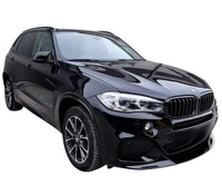 Load image into Gallery viewer, FOR BMW X5 F15 M PERFORMANCE FRONT SPLITTER SPOILER GLOSS BLACK 14-18 M SPORT MP
