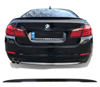 Load image into Gallery viewer, BMW 5 SERIES F10 REAR BOOT SPOILER TRUNK LIP M P SPORT 10-16 GLOSS BLACK ABS MP

