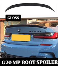 Load image into Gallery viewer, BMW 3 Series M3 G20 G80 Gloss Black Rear Boot Spoiler Lip Wing Body Kit 2019+ MP
