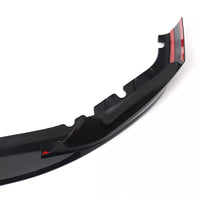 Load image into Gallery viewer, BMW 5 SERIES G30 G31 FRONT BUMPER SPLITTER LIP SPOILER M SPORT GLOSS BLACK
