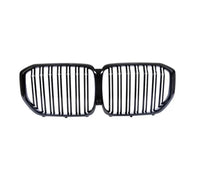 Load image into Gallery viewer, GLOSS BLACK KIDNEY GRILL GRILLS FRONT BUMPER FOR 2019 2022 BMW X5 G05 ABS
