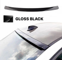 Load image into Gallery viewer, REAR ROOF SPOILER GLOSS BLACK WINDOW WING LIP FOR BMW 3 SERIES F30 ABS
