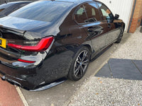 Load image into Gallery viewer, BMW 3 SERIES G20 KIT GLOSS BLACK BODYKIT FRONT LIP SPOILER LED DIFFUSER QUAD TIP
