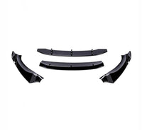 Load image into Gallery viewer, BMW X3 G01 X4 G02 M SPORT FRONT BUMPER SPLITTER BK LIP GLOSS BLACK 2018-2021
