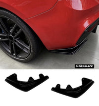 Load image into Gallery viewer, BMW 1 Series F20 F21 2015-19 Lci Black Rear Spats Splitter Lip Diffuser Canards
