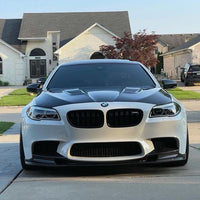 Load image into Gallery viewer, BMW F10 M5 FRONT BUMPER SPLITTER LIP REAR DIFFUSER SPOILER GLOSS BLACK 10-16
