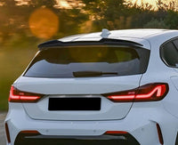 Load image into Gallery viewer, BMW 1 SERIES F40 2019-UP GLOSS BLACK REAR ROOF BOOT SPOILER LIP WING V STYLE

