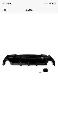 Load image into Gallery viewer, For BMW 1 Series F40 Gloss Black Rear Diffuser Valance Bumper Spoiler Kit 2020+

