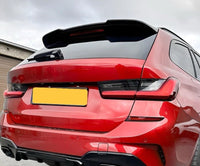 Load image into Gallery viewer, REAR ROOF SPOILER WING FOR BMW 3 SERIES G21 ESTATE TOURING GLOSS BLACK ABS
