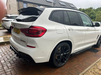 Load image into Gallery viewer, BMW X3 G01 M SPORT PERFORMANCE BODY KIT SKIRTS DIFFUSER LIP GLOSS BLACK LCI
