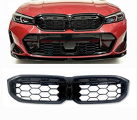 Load image into Gallery viewer, FRONT GRILLE DIAMOND STYLE GLOSS BLACK FOR BMW 3 SERIES G20 G21 LCI 2024-2026

