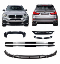 Load image into Gallery viewer, BMW X5 F15 BODY KIT BODYKIT REAR DIFFUSER SPLITTER SPOILER FULL SIDE EXTENSIONS
