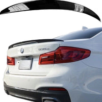Load image into Gallery viewer, GLOSS BLACK M PERFORMANCE REAR BOOT LIP SPOILER FOR BMW G30 5 SERIES 2017 +
