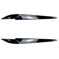 Load image into Gallery viewer, BMW Eyebrow Headlight Cover For BMW X5 G05 X6 G06 Gloss Lip Splitter spoiler
