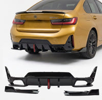Load image into Gallery viewer, BMW 3 SERIES G20 LCI 2023+ BODYKIT FRONT SPLITTER DIFFUSER V SPOILER MP SIDES
